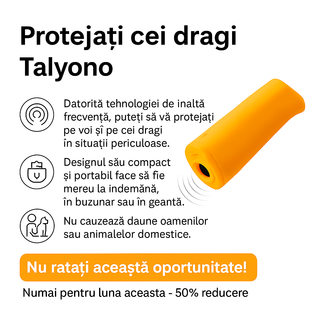 Repelent cu ultrasunete pentru câini