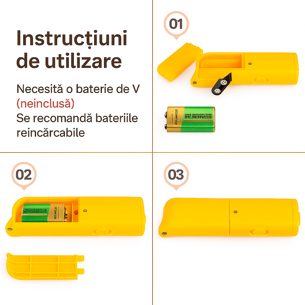 Repelent cu ultrasunete pentru câini